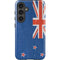 New Zealand Flag Distressed Galaxy S25 Plus Impact Case